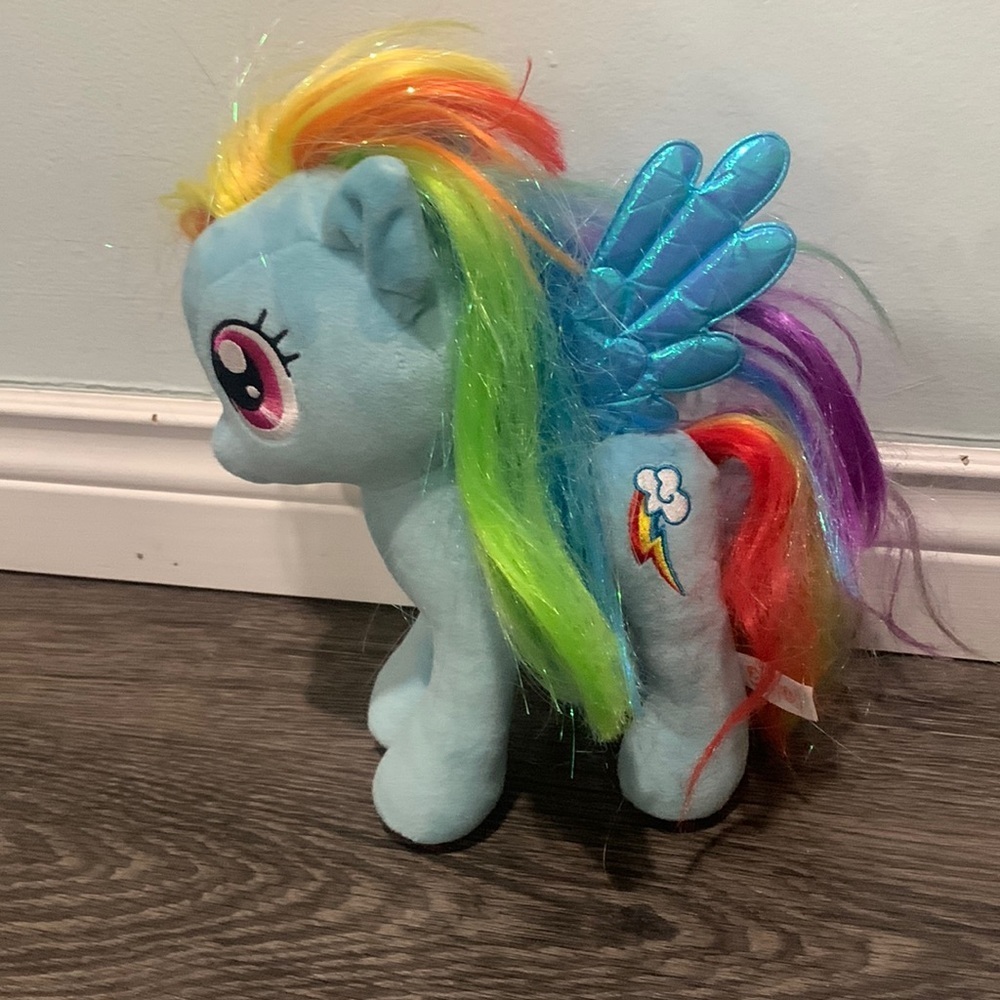 Ty My Little Pony Rainbow Dash Horse Plush